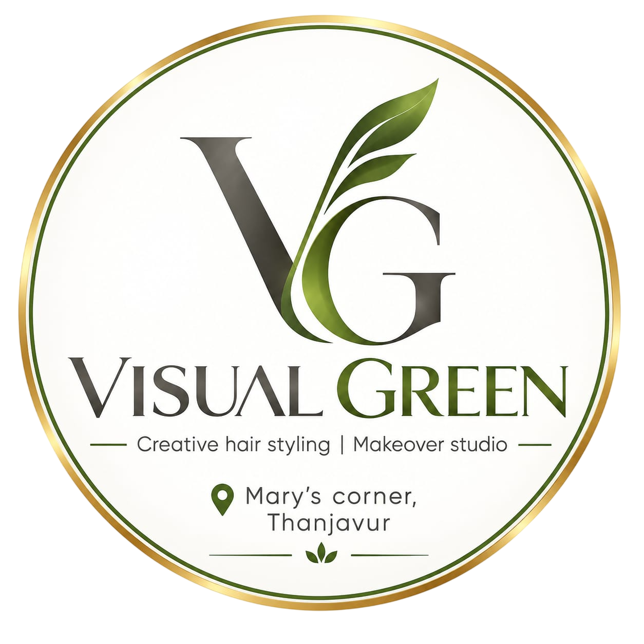 Visual Green full logo